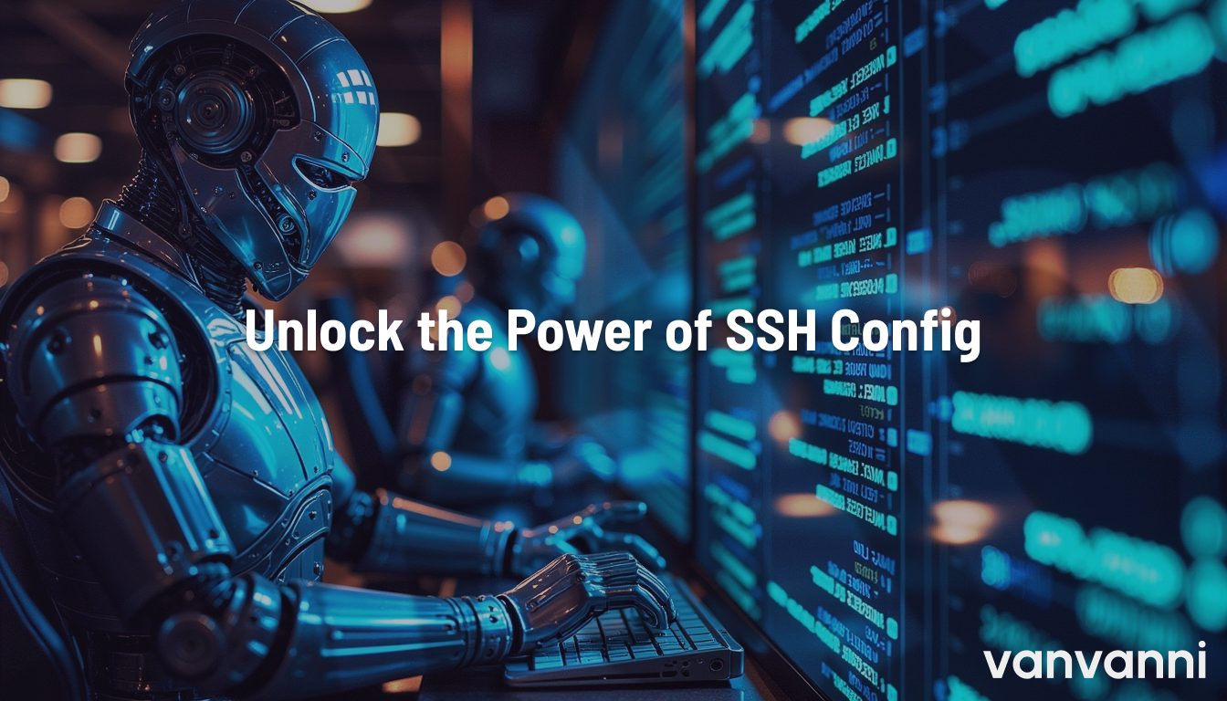 VanVanni.nl - Unlock the Power of SSH Config